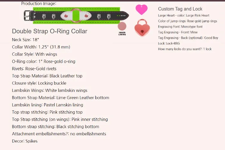 Mew's Custom Collar Fund