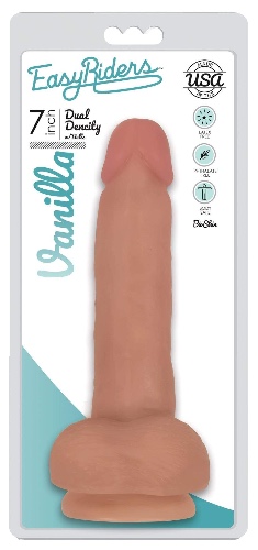 Easy Riders 7" Slim Dong With Balls - Vanilla