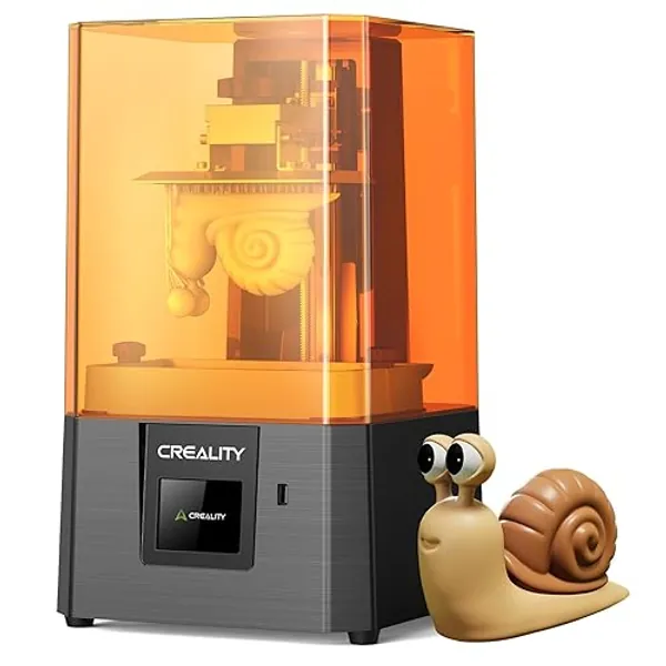Creality Resin 3D Printer for Kids and Beginners, HALOT R6 Fully Assembled, Upgraded Light Source with High-Precision Printing, LCD Monochrome Screen Simple Workflow 3D Resin Printers - HALOT R6