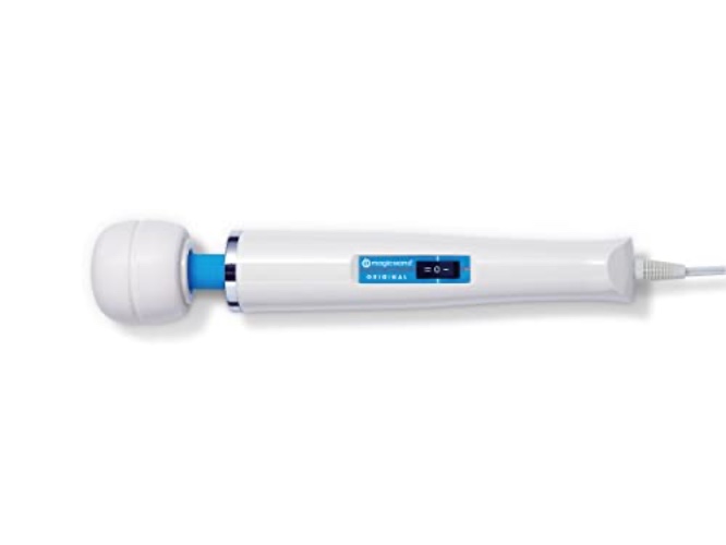 Authentic Magic Wand Massager Original HV-260 – Plug-in 2-Speed with Flexible Neck & Ultra-Powerful Motor for Deep, Rumbling, Muscle Relaxing Vibrations. 6-Foot Cord, 1-Year Warranty - Original