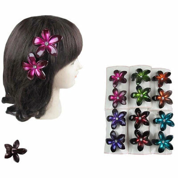 Flower Hair Clips
