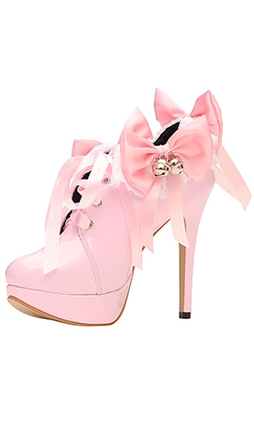 eblue shop network - 5 inch Jingle Bows Maid Shoes