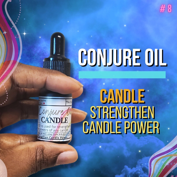 Candle Conjure Oil - Strengthen Power | LAB Shaman
