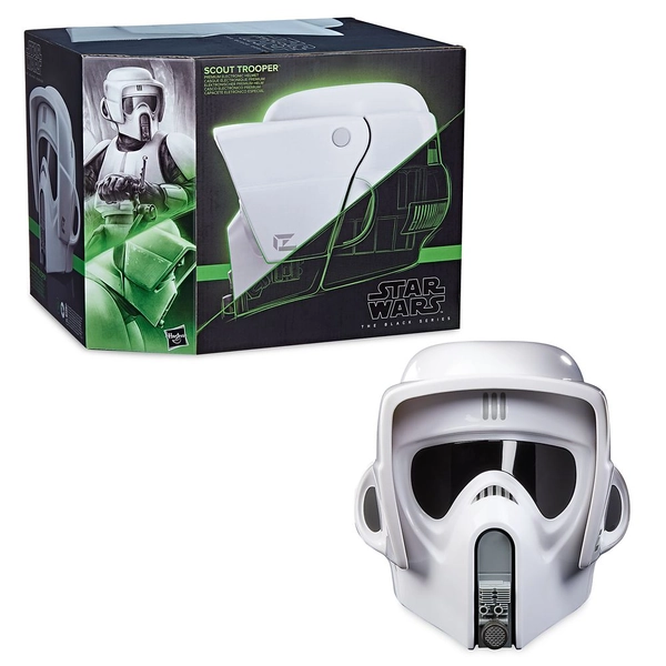 Scout Trooper Premium Electronic Roleplay Helmet by Hasbro – Star Wars: Return of the Jedi – Star Wars The Black Series | Disney Store