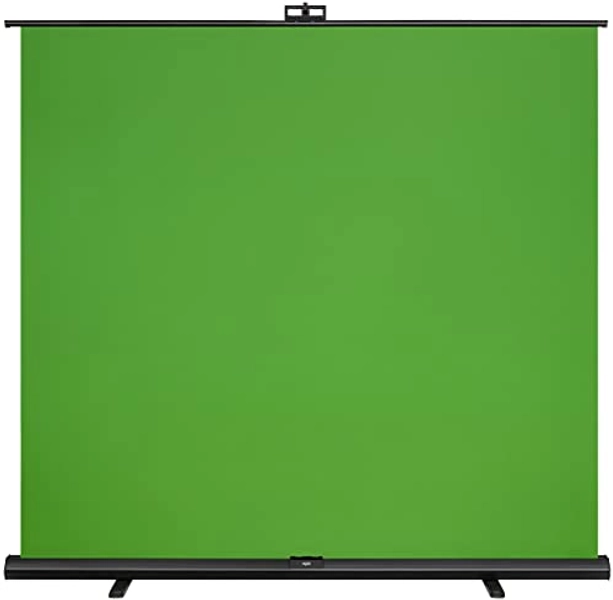 Elgato Green Screen XL - Extra Wide 79x72 Chroma Key Panel, Wrinkle-Resistant Fabric for Background Removal for Streaming, Video Conferencing, on Instagram, YouTube, TikTok, Zoom, Teams, OBS