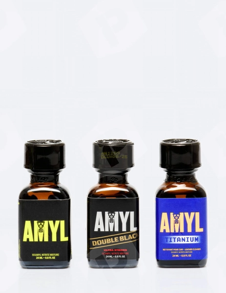 Amyl Poppers Trio 24ml Pack - 3 Potent Formulas For Strong Effects