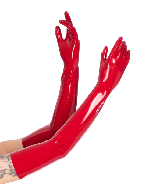 Red Opera Gloves