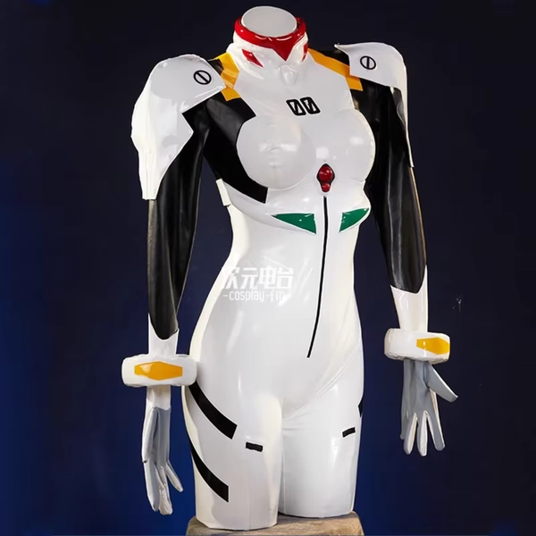 Anime EVA Ayanami Rei Cosplay Costume Women Sexy Leather Jumpsuit Headwear Suit Zentai Bodysuit Halloween Carnival Party Clohtes - AliExpress 200000532