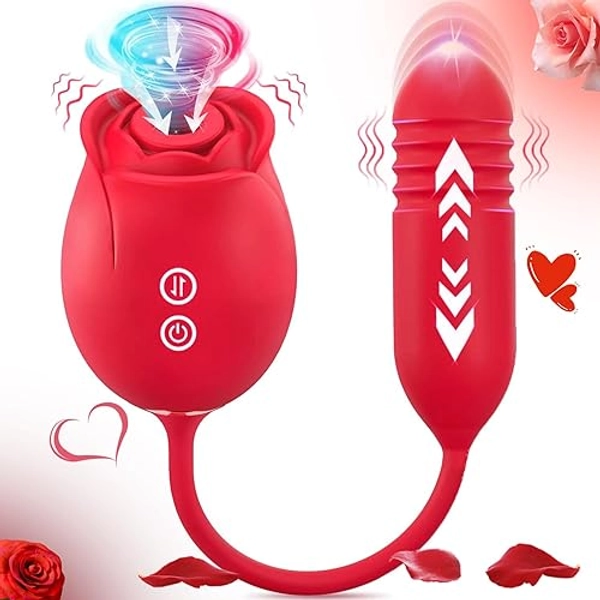 2025 New Roses for Women Toy Sx Tongues 9 Speed Adult Toys Waterproo Automatic Electric Adult Toys Machine Pleasure Gifts ADK22