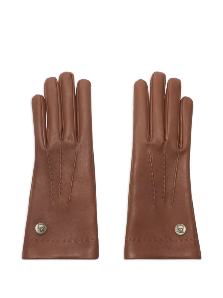 Burberry leather lined gloves | 6.5