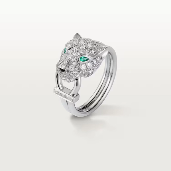 Panthère de Cartier ring, paved size 52MM(US6)