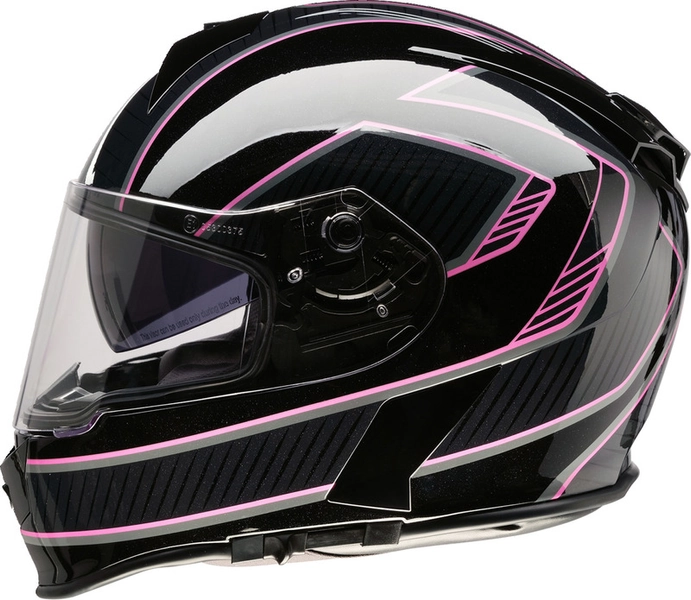 Z1R Warrant Amplify Black Pink Helmet
