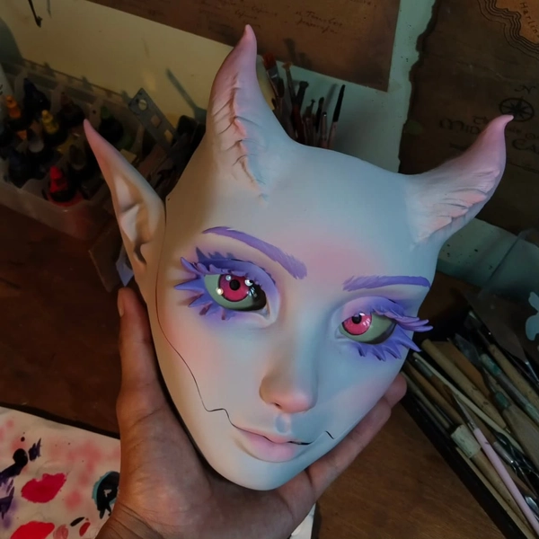 Babydoll Succubus Mask