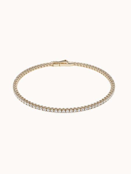 Classic Round Diamond Tennis Bracelet