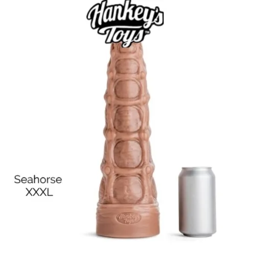 SEAHORSE - Hankey's Toys - Bubblegum Pink- XXXL