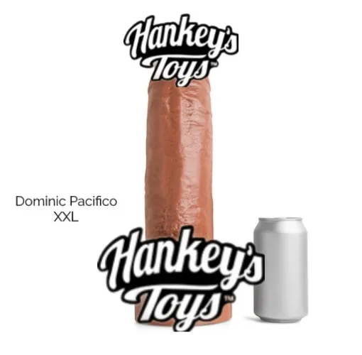Mr. Hankeys toys DOMINIC PACIFICO - Black- XXL