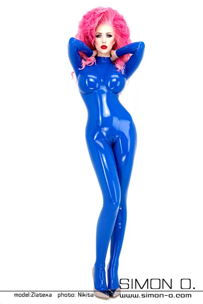 Royal Blue Simon O suit with Anatomically Shaped Breast Cups