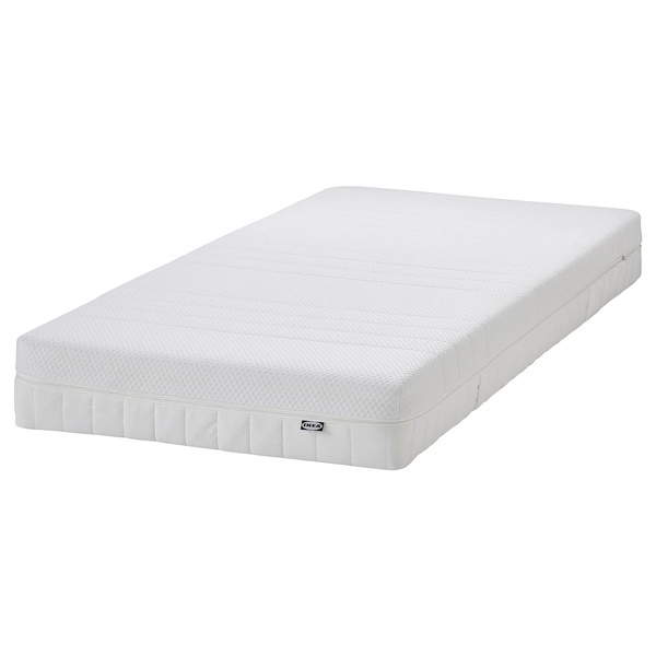 ÅKREHAMN Foam mattress - medium firm/white Twin