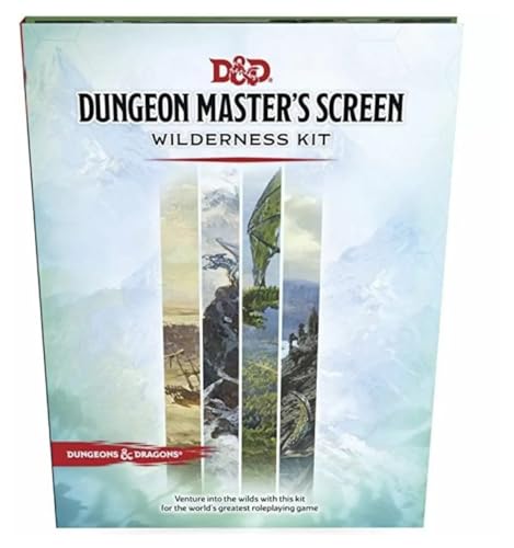 Dungeons & Dragons Dungeon Master's Screen Wilderness Kit (D&D Accessories)
