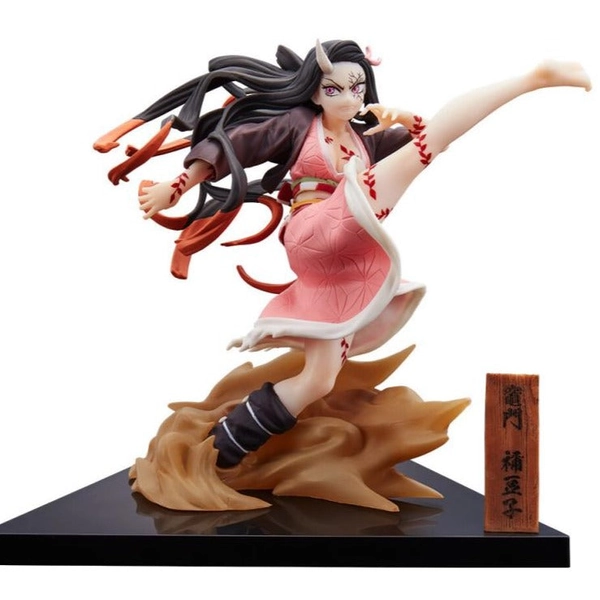 Demon Slayer: Kimetsu no Yaiba - Nezuko Kamado Figure (Demon Form Advancing Ver.) The City Where Demons Dwell Bandai Spirits Ichibansho