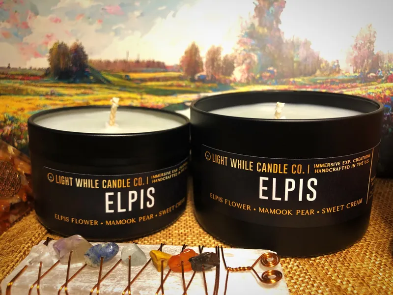 Light While Playing Final Fantasy XIV Elpis Immersive EXP Candles