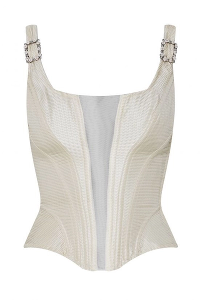 MARIVAUX white corset