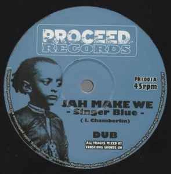 Singer Blue - Jah Make We / Sweet Reggae Music (Vinyl, UK, 2014)