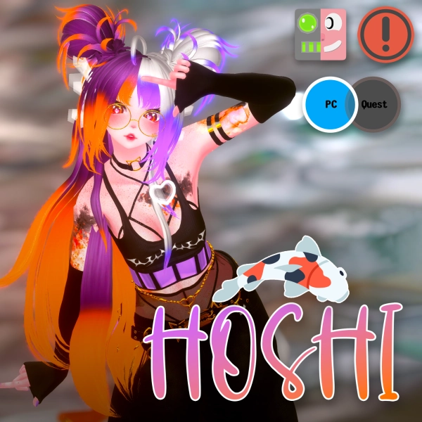 Hoshi PC/VRCFT by Cynnamon on Jinxxy