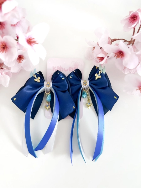 Neuvillette | Genshin | Clip ins | Hair bows
