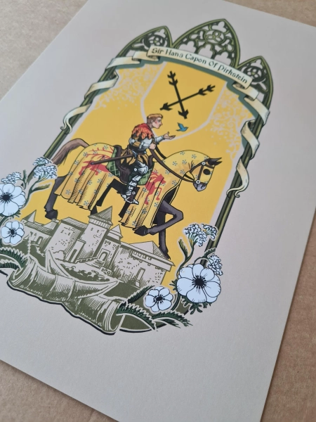 Hans Capon of Pirkstein, Original art print