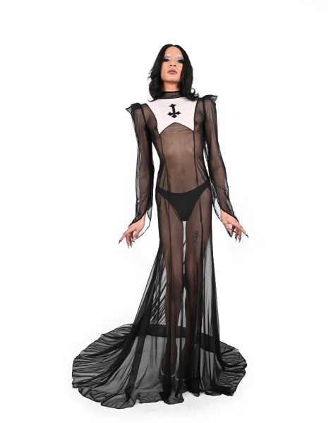 The Midnight Mass Dress - Runway Version - Bête Noire 