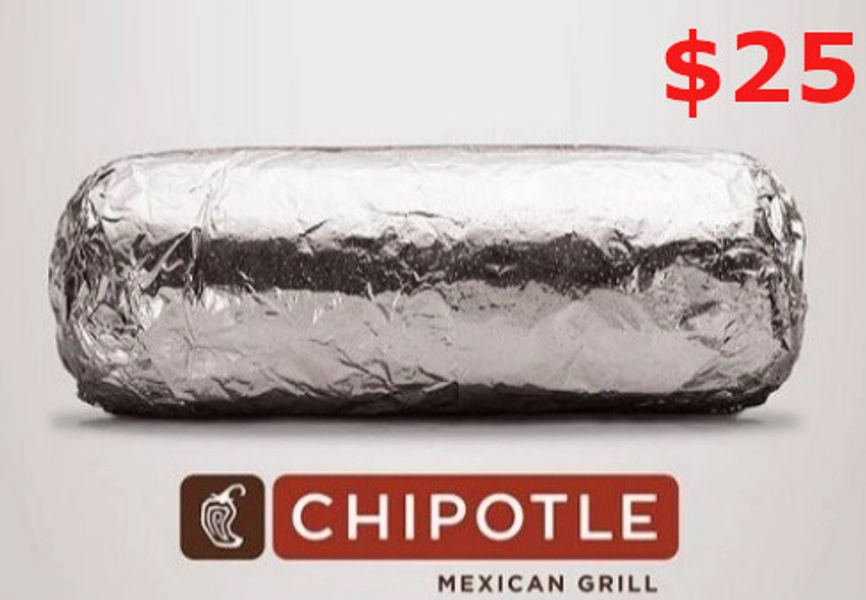 Chipotle $25 Gift Card US
