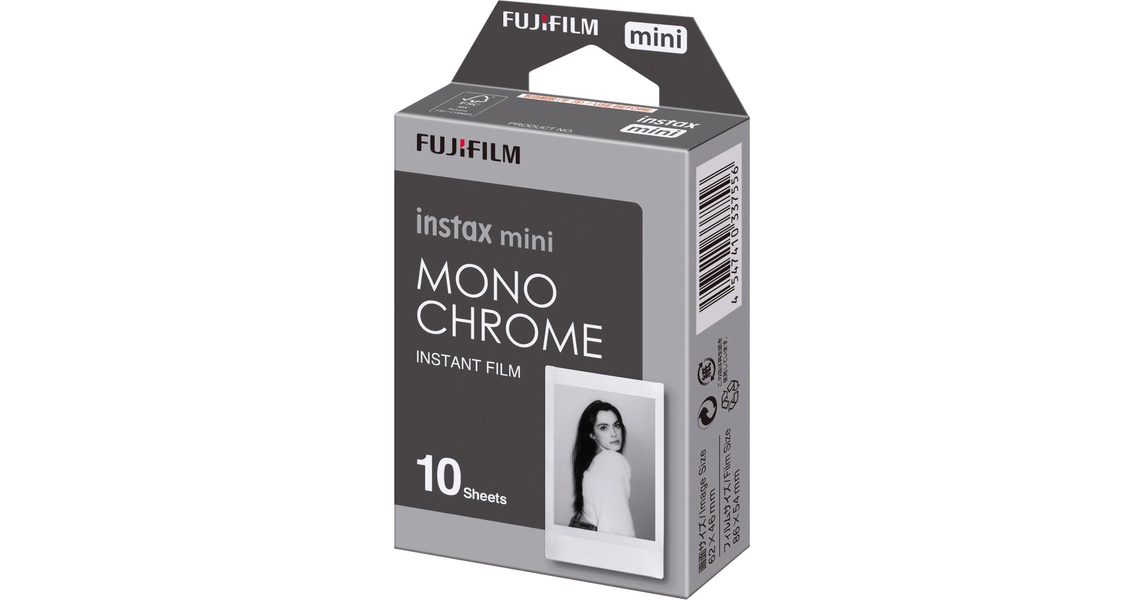 FUJIFILM INSTAX MINI Monochrome Instant Film (10 Exposures)