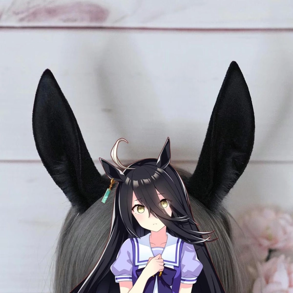 Umamusume: pretty derby manhattan cafe black horse ears