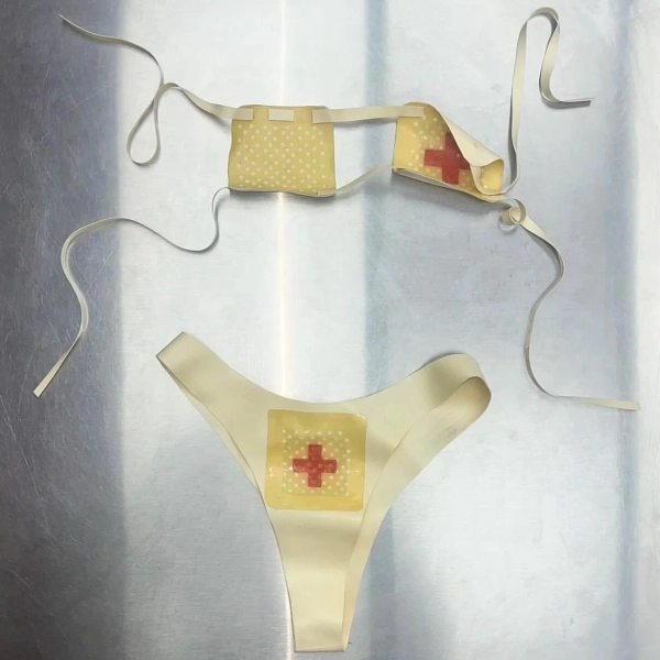 bandage bikini white — pepela