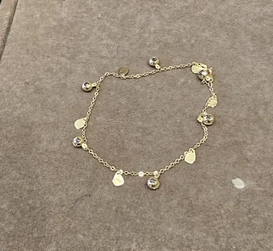 Ankle bracelet Gold 14K  585