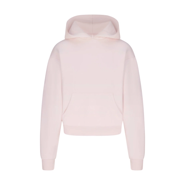 COTTON FLEECE CLASSIC HOODIE | BARELY PINK | L
