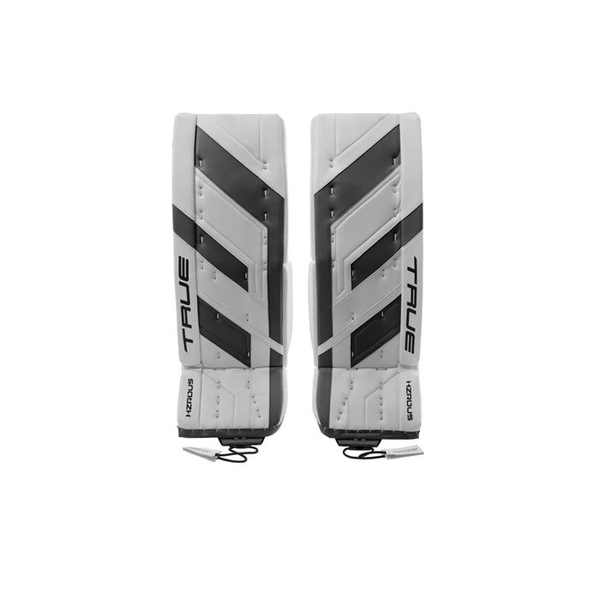 TRUE Goalie Leg Pads HZRDUS 7X4 Sr White/Black
