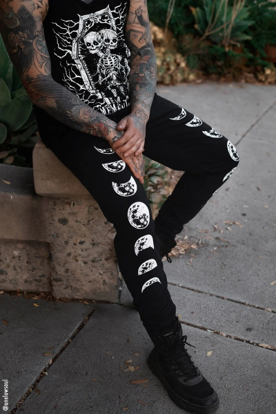 Moon Phase Joggers [UNISEX] | M