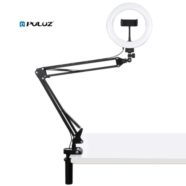 PULUZ 7.9 Ring Light with Phone Clamp