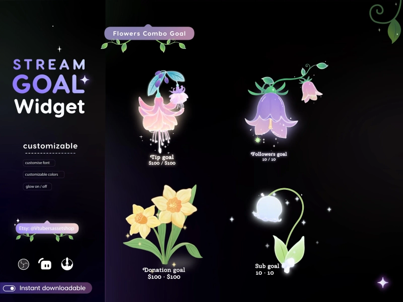 Stream Widget for goals!