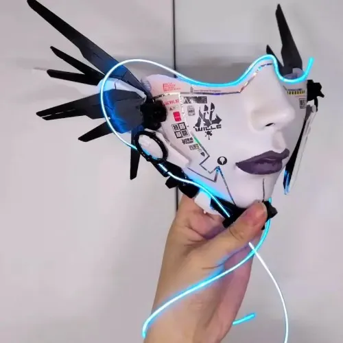 Cyber Punk Half-Face Mask