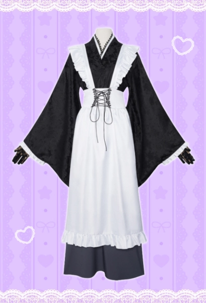 My Dress Up Dear Marin Kuroe Shizuku Cosplay Kimono Set Top and Skirt with Apron and Headpiece