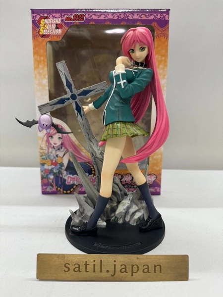 [USED] Rosario + Vampire Moka Akashiya 1/8 Scale Figure Shueisha Japan