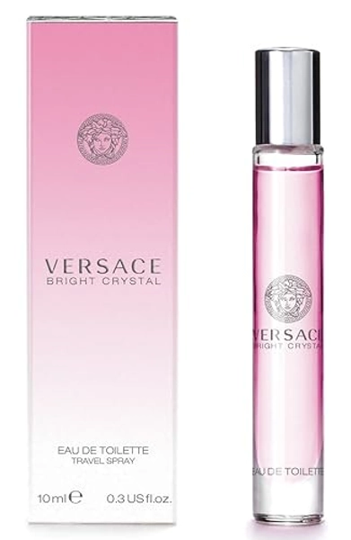 Versace Bright Crystal for Women Eau De Toilette Spray, Fresh, 0.3 Oz