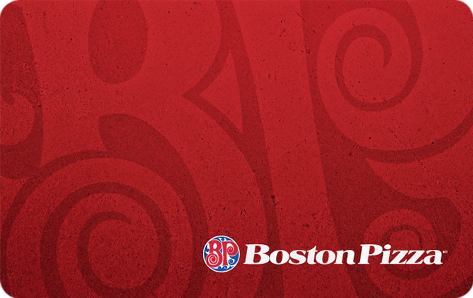 Boston Pizza CA$100 Gift Card