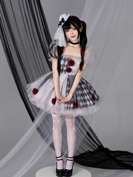 Kawaii Clown Girl Dress