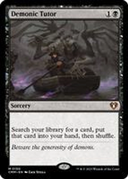Demonic Tutor - Commander Masters - Magic: The Gathering