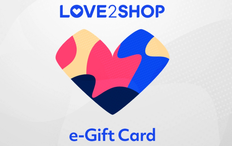 Love2Shop Reward Codes £15 Gift Card