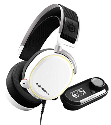 SteelSeries Arctis Pro GameDAC - Casque Gaming - Audio haute résolution certifié - ESS Sabre DAC - Blanc - Arctis Pro + GameDAC - Blanc